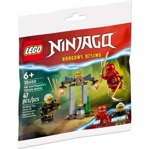 Конструктор LEGO Ninjago 30650 Кай и битва за храм Рэптона