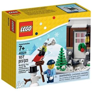 Конструктор LEGO Seasonal 40124 Зимние развлечения, 107 дет.