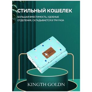 Кошелек C037-16 kingth GOLDN