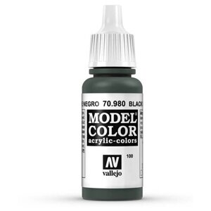 Краска 70980 Vallejo Серии Model Color - Black Green 17ml