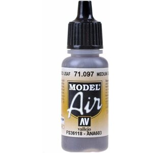 Краска a71097: Medium Gunship Gray 17ml