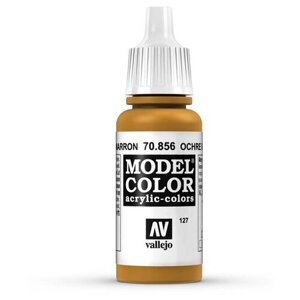 Краска Vallejo серии Model Color - Ochre Brown 70856, матовая (17 мл)