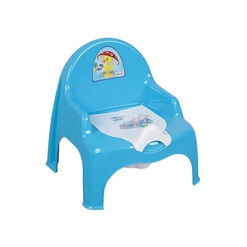 Кресло-горшок, туалет для детей 32.1х24.6х34.1 голубой DD Style