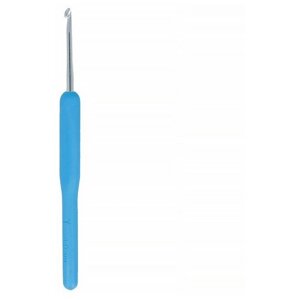 Крючок для вязания Gamma с пластиковой ручкой, металл, d 4,0 мм, 14 см, в чехле