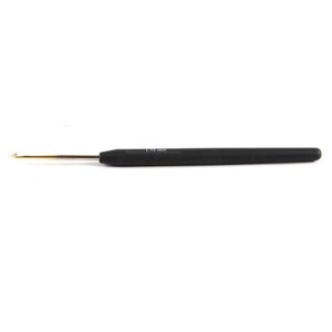 Крючок Knit Pro Steel 30865 диаметр 1.5 мм, длина 15 см, черный/золотистый/серебристый