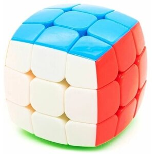 Кубик Рубика мини YJ 3x3х3 4.5 см / Головоломка для подарка / Цветной пластик