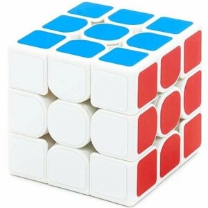 Кубик Рубика ShengShou Pearl 3x3х3 / Белый пластик / Развивающая головоломка