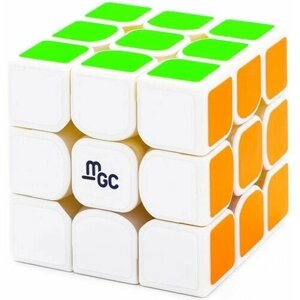 Кубик рубика YJ 3x3 MGC Белый пластик