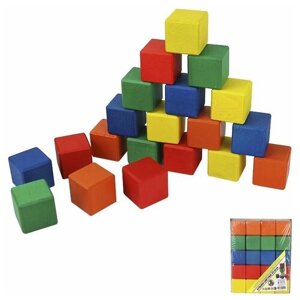 Кубики ARBO цветные 20 шт (БП-00000196)