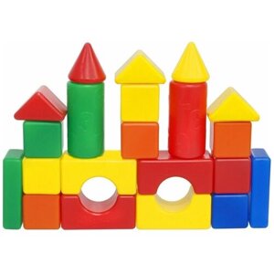 Кубики детские Соломон, 21 элемент, строительный набор