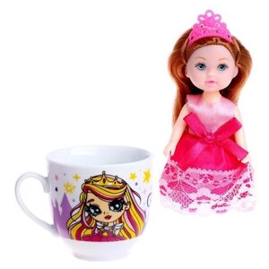 Кукла Happy Valley с кружкой «Маленькая принцесса», 15 см, 7152453