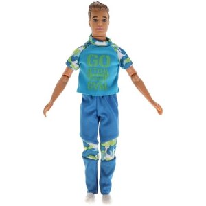 Кукла Карапуз 29 см Алекс в спортивной форме, руки и ноги сгибаются