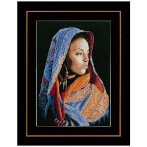 Lanarte Набор для вышивания African lady (Африканская девушка) 32 х 48 см (PN-0149998)