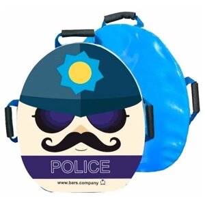 Ледянка Snowkid Полиция, размер: 50х40 см, синий