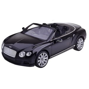 Легковой автомобиль Rastar Bentley Continental GT 49900, 1:12, 38 см, черный