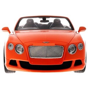 Легковой автомобиль Rastar Bentley Continental GT 49900, 1:12, 38 см, оранжевый
