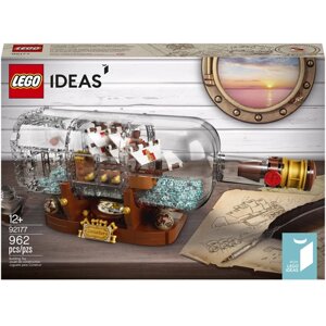 LEGO IDEAS корабль в бутылке 92177