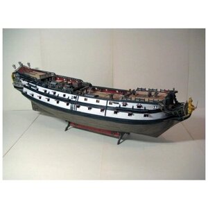 Линейный корабль "Трёх Иерархов", модель из бумаги, М. 1:100