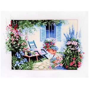 Luca-S Набор для вышивания Цветочный сад 42 x 28 см (B2342)