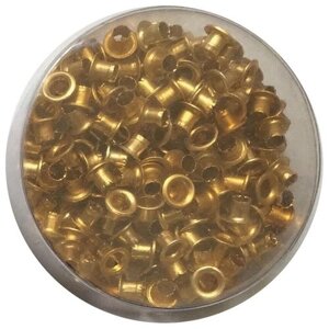 Люверсы для дырокола Attache, диаметр 4,5 мм, 250 шт. уп, золотистые