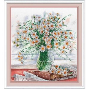 М. П. Студия Набор для вышивания Нежность полевых цветов 31 x 30 см (НВ-533)