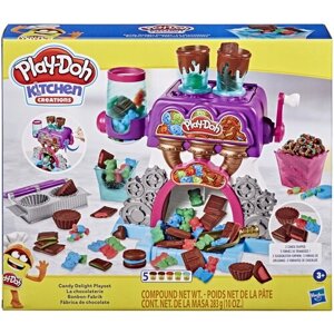Масса для лепки Play-Doh Kitchen Creations Конфетная фабрика (E98445L0) 4 цв.