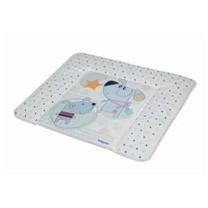 Матрас для пеленания 820х730х210 BabyCare, Sleepy Mouse, green