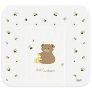 Матрасик для пеленания мягкий Nuovita HONEY BEAR, 750х720 (ваниль)