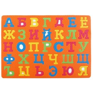Мини-Коврик сборный Союзмультфильм с алфавитом, 33 элемента Играем вместе B1541250-R