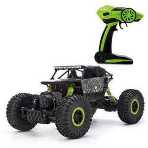 Монстр-трак Junfa toys Rock Through (HB-P1803), 1:18, 28 см, зеленый