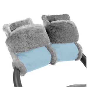 Муфта-рукавички для коляски Esspero Christoffer (Натуральная шерсть) (Blue Mountain)