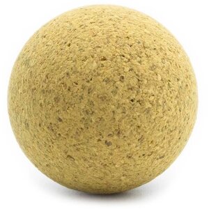 Мяч для настольного футбола AE-08, пробковый D 36 мм (желтый) / настольные игры