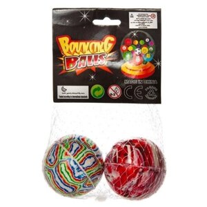 Мяч Junfa toys попрыгунчик Разноцветный 49C, 4 см, ассорти