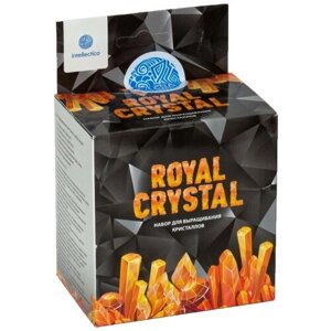 Набор для исследований Intellectico Royal Crystal, 1 эксперимент, оранжевый