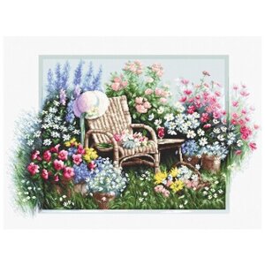 Набор для вышивания Цветущий сад 43 х 28 см LUCA-S B2344