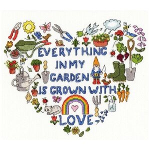 Набор для вышивания Heart of the Garden (Сердце сада)