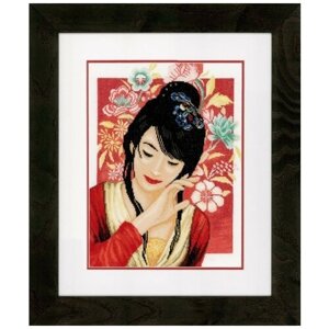 Набор для вышивания Lanarte PN-0150000 Asian flower girl