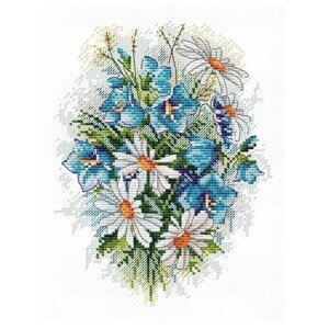 Набор для вышивания «Луговые цветы» 1815 см
