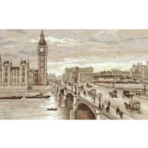Набор для вышивания PANNA "Лондон. Вестминстерский мост" 38x25 см
