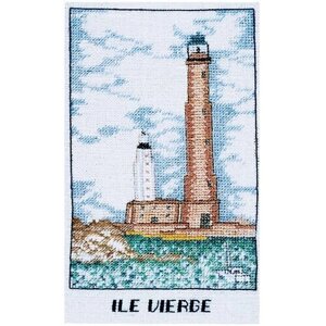 Набор для вышивания: PHARE “ILE vierge”маяк иль вьерж)