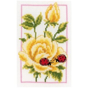 Набор для вышивания Жёлтые розы VERVACO PN-0146887