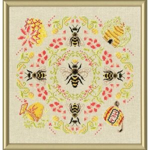 Набор для вышивания "Золотое Руно" СМ-037 Пчёлы
