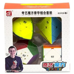 Набор нестандартных головоломок для спидкубинга 2 QiYi MoFangGe Цветной пластик