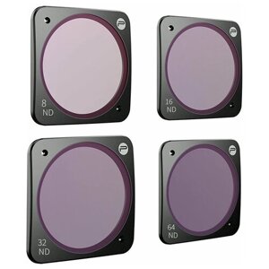 Набор оптических фильтров PGYTECH DJI Action 2 Filter ND Set（ND 8 16 32 64)(Professional) P-28A-013