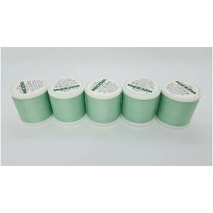 Набор швейных ниток Madeira Aerofil №120 5*400 нежный зеленый