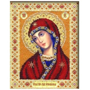 Набор вышивки бисером «Богородица Огневидная», 20x25 см, Паутинка