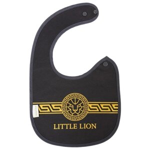 Нагрудник на непромокаемой основе на кнопках "Little lion" 6935356