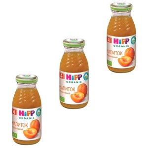 Напиток HiPP Organic Абрикосовый, c 4 месяцев, 0.2 л., 3 шт.