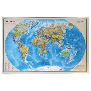 Настольное покрытие OfficeSpace "Карта мира", 38*59см Спейс 194915