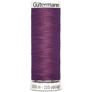 Нить Gutermann Sew-all 748277 для всех материалов, 200 м, 100% полиэстер (259 тёмный сиренево-розовый), 5 шт